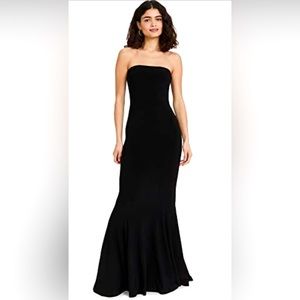 Norma Kamali Women's Strapless Fishtail Gown XS/34